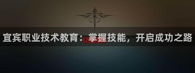 j9九游会登录入口首页|宜宾职业技术教育：掌握技能，开启成功之路