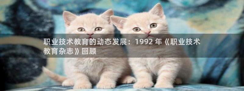 j9九游会-真人游戏第一品牌|职业技术教育的动态发展：1992 年《职业技术
教育杂志》回顾